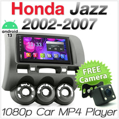 Android Car Radio For Honda Jazz Fit GD Stereo Head Unit MP3 Player Fascia Kit