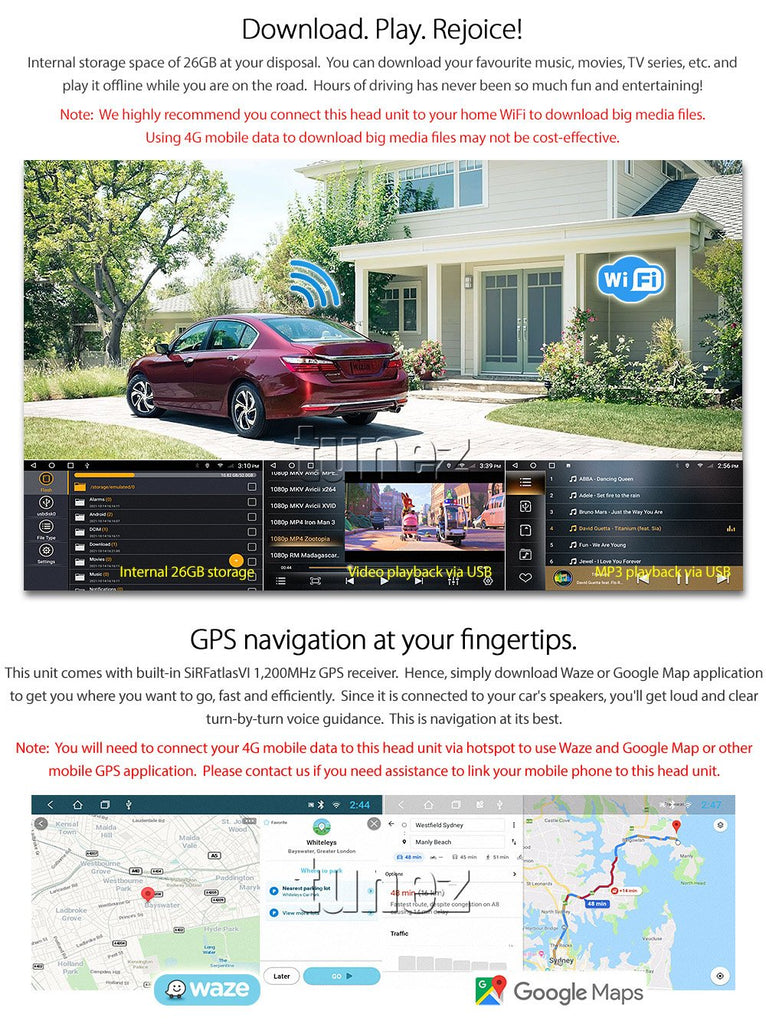 Android Auto CarPlay For Subaru Impreza Forester Stereo Radio MP3 MP4 DSP Car