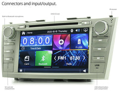 8" Car DVD USB Player For Toyota Aurion Camry Stereo Radio Head Unit ACV40R