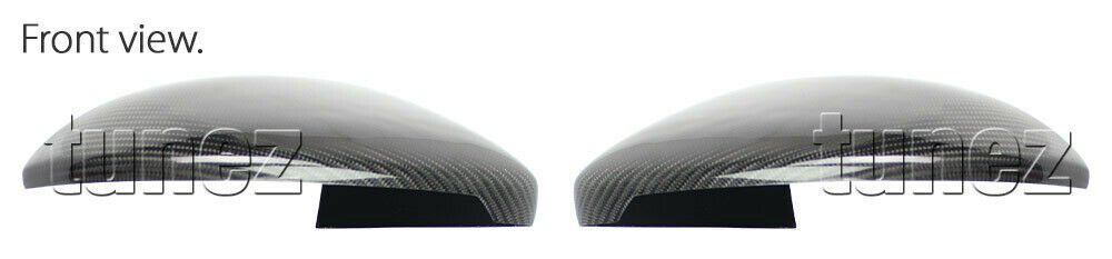 Real Carbon Fiber Side Mirror Cover Car Black For Volkswagen Golf 7 MK7