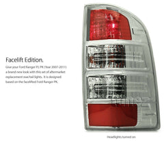 #1 Ford Ranger PJ PK '09-'11 Ute Replacement Rear Tail Light Lamp Pair LH+RH New