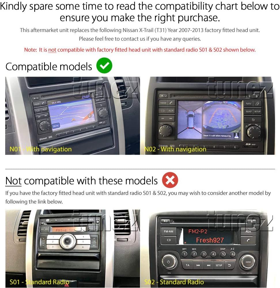 10" Android Car Player MP3 For Nissan XTrail T31 2007-2013 Radio Stereo Fascia With Navigation