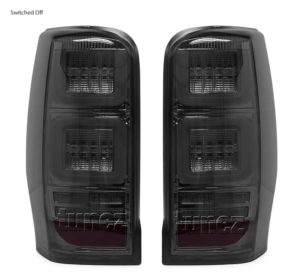 Smoke Full LED Tail Lights Lamp Rear For Mitsubishi Triton MR 2019 2020 2021
