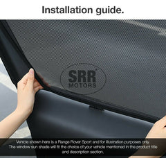 Custom Magnetic Sun Shade Rear Door Car Window For Nissan X-Trail T32 2014-2019