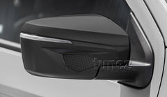 Matte Black Side Mirror Cover Guard Protector For Mazda BT-50 BT50 TF 2021 2022