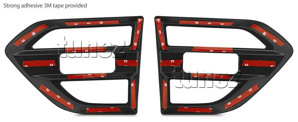 Ford Ranger Everest PX MK2 MK3 T6 2015 2016 2017 2018 2019 Black Side Vent Cover