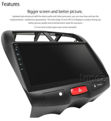 10" Android Car MP3 Player For Mitsubishi ASX 2012 2013 Rockford Radio Fascia