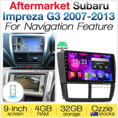 Apple CarPlay Android Auto For Subaru Impreza Navi GH GR GV MP3 MP4 Player Radio