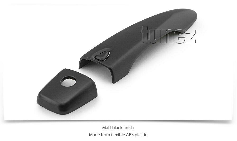 Matte Black Keyless Smart Key Door Handle Cover For Nissan Navara NP300 D23