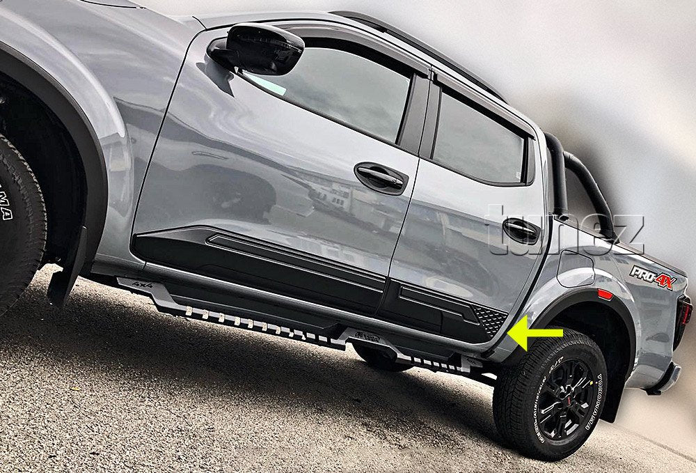 Cladding Guard Protector Door Guard Side Panel Protector Cladding Navara NP300 D23 2015-2024 ...