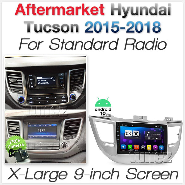 Android Car MP3 Player Hyundai Tucson 2015-2018 TL Stereo Radio GPS MP4 Fascia
