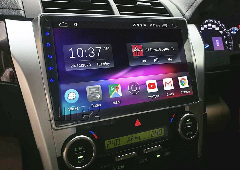 10" Android Car MP3 Player For Toyota Aurion 2012 2013 XV50 JBL Radio Fascia GPS