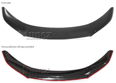 Black ABS Bonnet Protector Guard Shield For Toyota Hilux GUN1 2015-2021 SR SR5