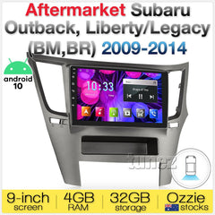 Apple CarPlay Android Auto For Subaru Outback Legacy 2009-2014 Stereo Radio MP3