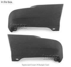 Rear Bumper Guard Protector Cladding For Toyota Land Cruiser J71 J70 SWB Series