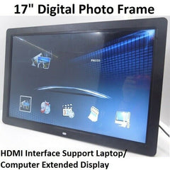 17" LED HD 1080P Digital Photo Frame Extended PC Monitor TFT Modules w Remote